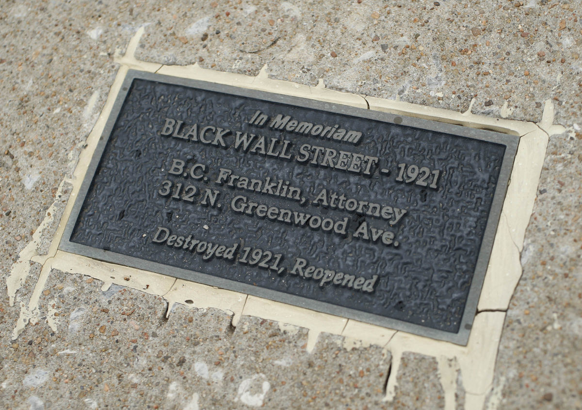 70. Learn the story behind the Greenwood District plaques